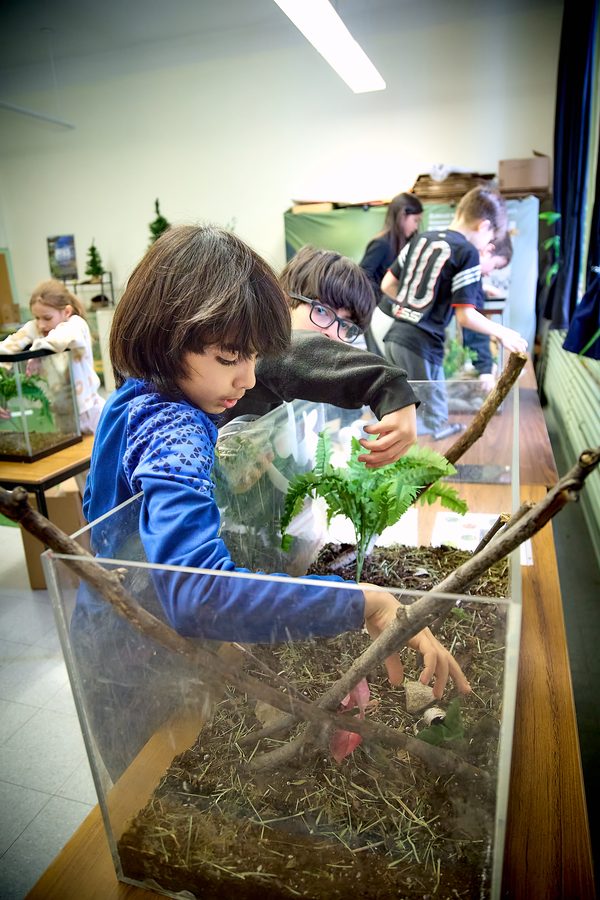 Enfants en atelier