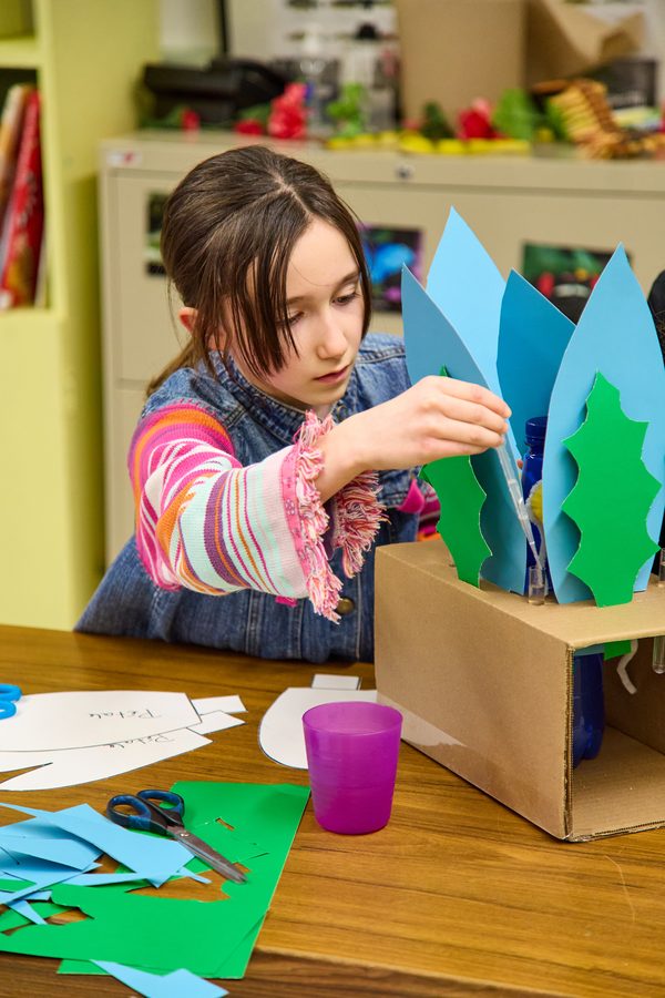 Enfants en atelier